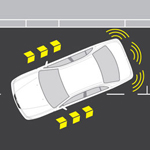 Sensor de estacionamiento trasero